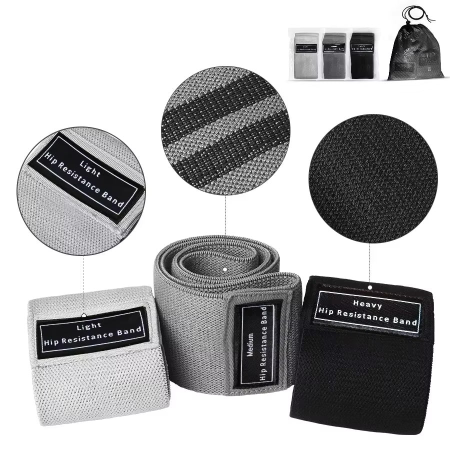 RoamFit Fabric Resistance Band Set