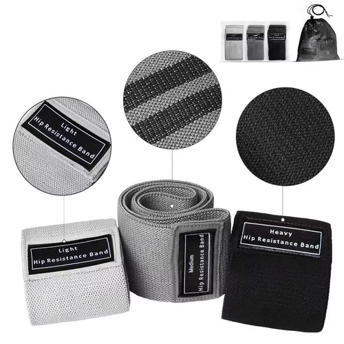RoamFit Fabric Resistance Band Set